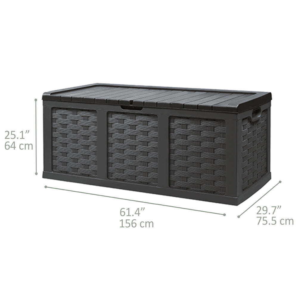 Extra Large Rattan Style Storage Box – Starplast